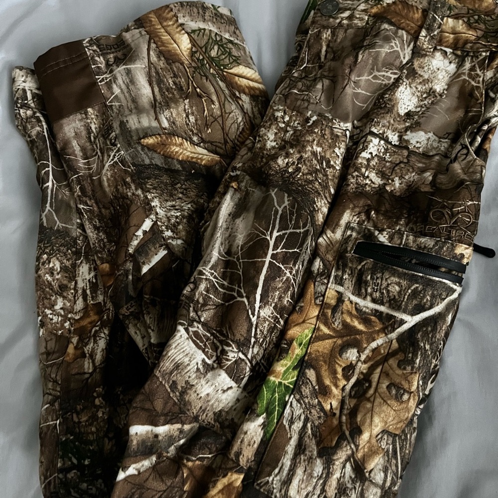 Realtree Camouflage Cargo Pants - Brown and Green